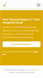 Mobile Screenshot of housekeeper.com